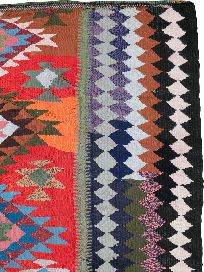 Vintage Persian Flatweave, No.26070 - Galerie Shabab