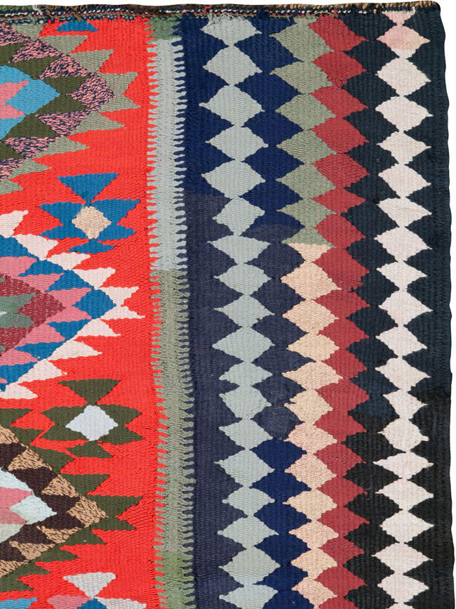 Vintage Persian Flatweave, No.26070 - Galerie Shabab