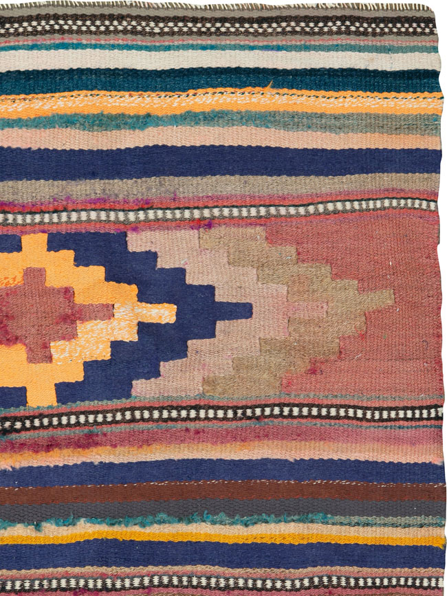 Vintage Persian Flatweave, No.26071 - Galerie Shabab