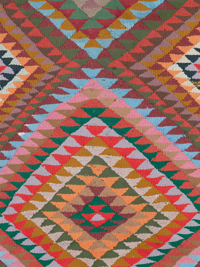 Vintage Persian Flatweave, No.26073 - Galerie Shabab