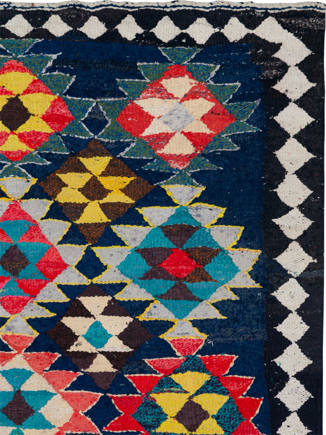 Vintage Persian Flatweave Kilim , No.26075 - Galerie Shabab