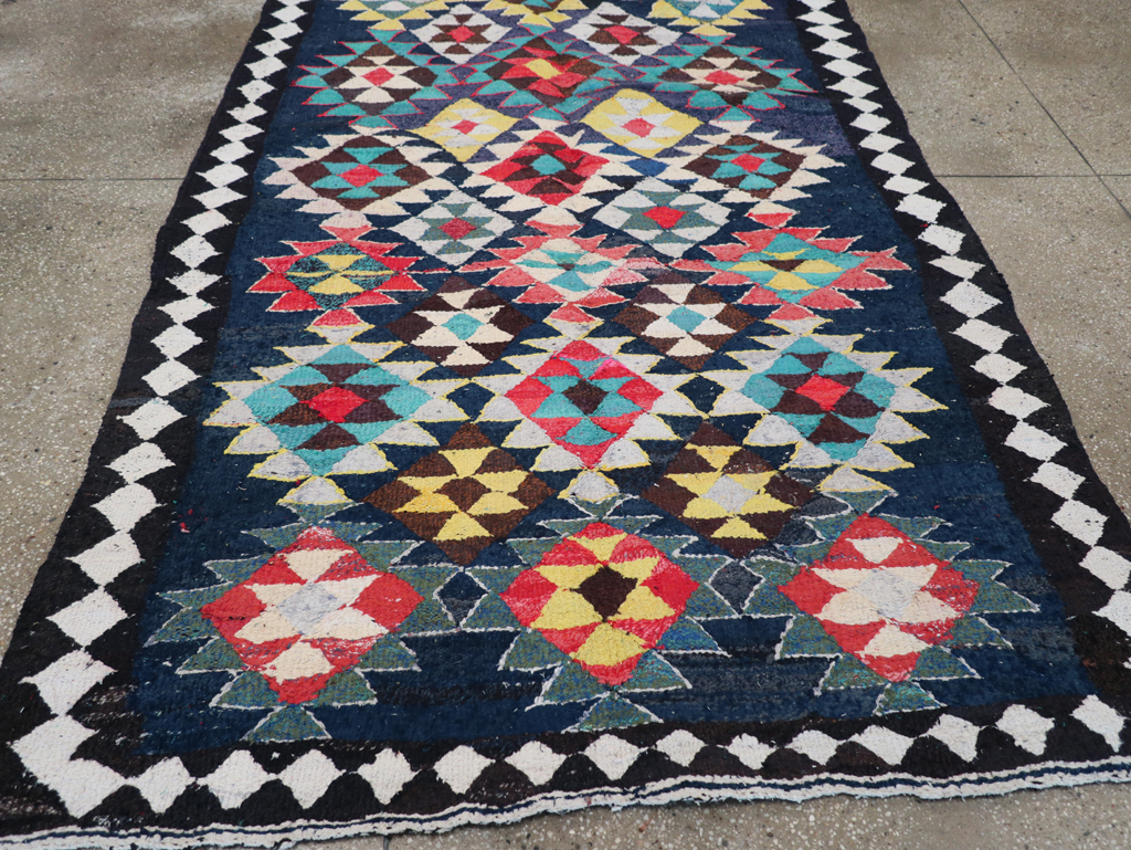 Vintage Persian Flatweave Kilim , No.26075 - Galerie Shabab