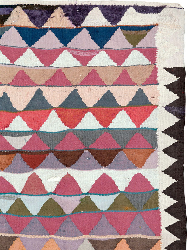 Vintage Persian Flatweave, No.26076 - Galerie Shabab