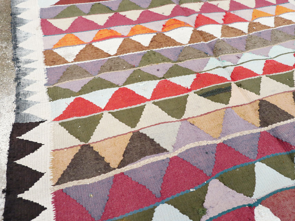 Vintage Persian Flatweave, No.26076 - Galerie Shabab