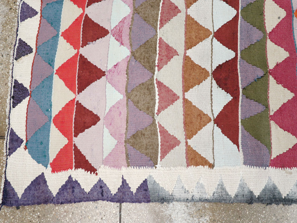 Vintage Persian Flatweave, No.26076 - Galerie Shabab