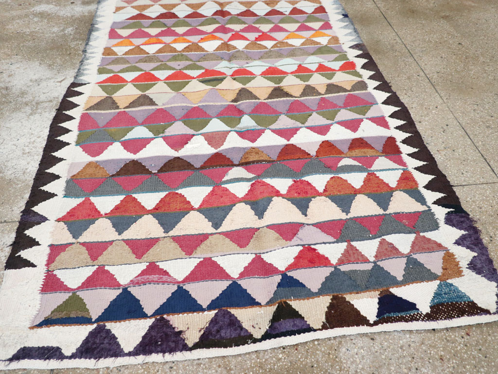 Vintage Persian Flatweave, No.26076 - Galerie Shabab