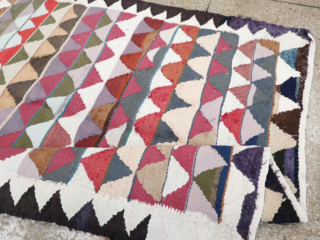 Vintage Persian Flatweave, No.26076 - Galerie Shabab