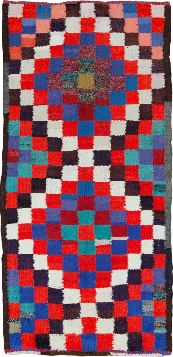 Vintage Persian Flatweave, No.26077 - Galerie Shabab