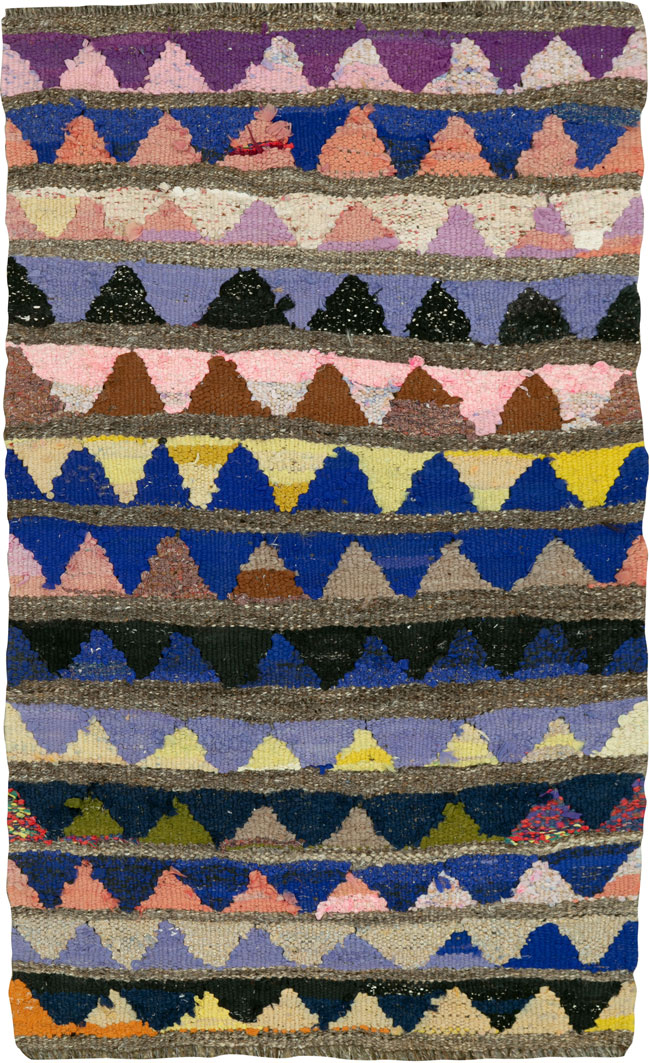 Vintage Persian Flatweave, No.26078 - Galerie Shabab