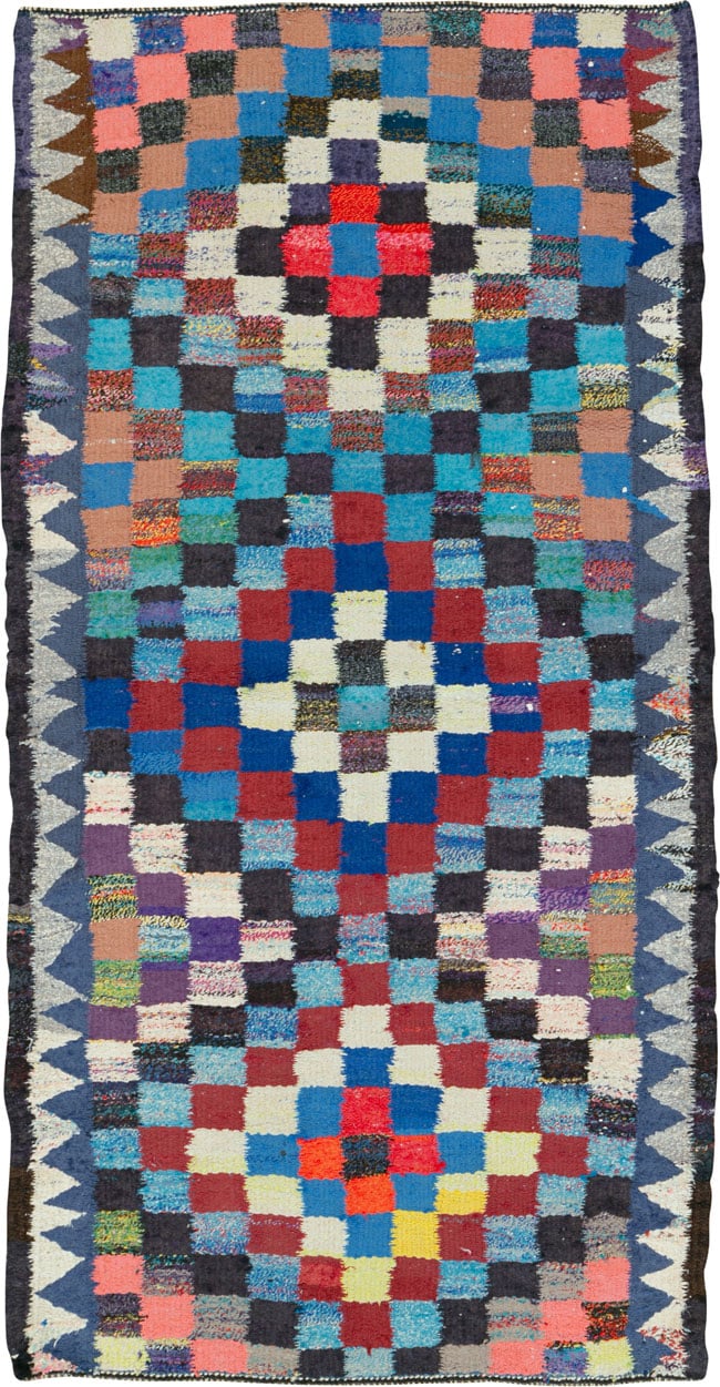 Vintage Persian Flatweave, No.26084 - Galerie Shabab