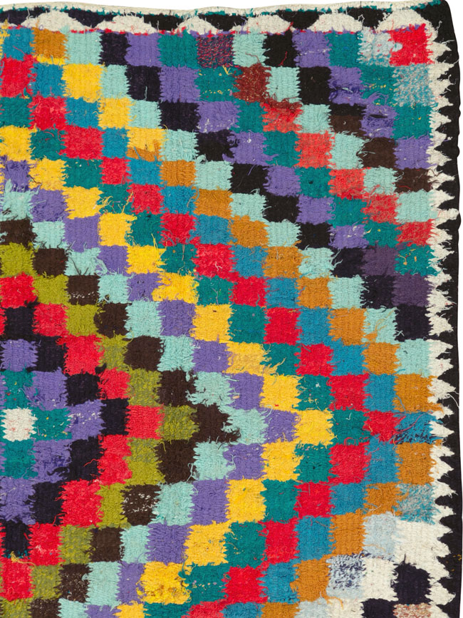 Vintage Persian Flatweave, No.26085 - Galerie Shabab