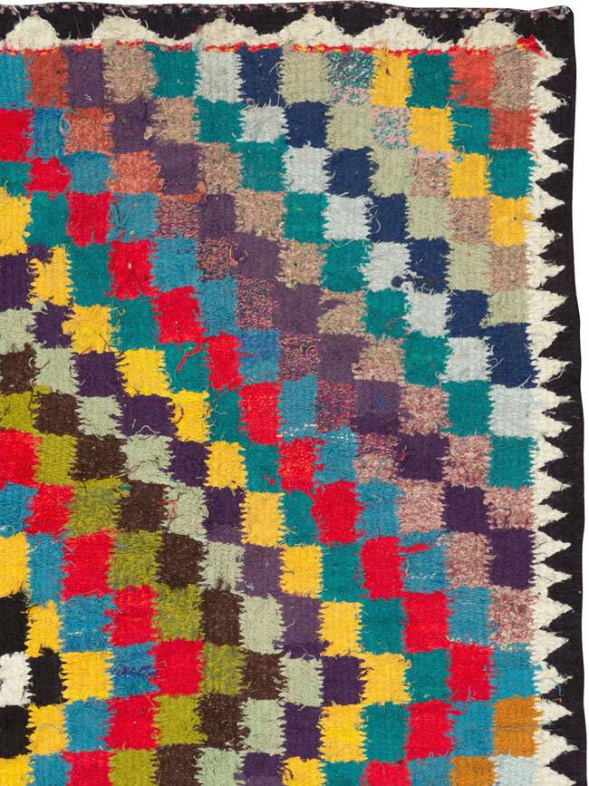 Vintage Persian Flatweave, No.26085 - Galerie Shabab