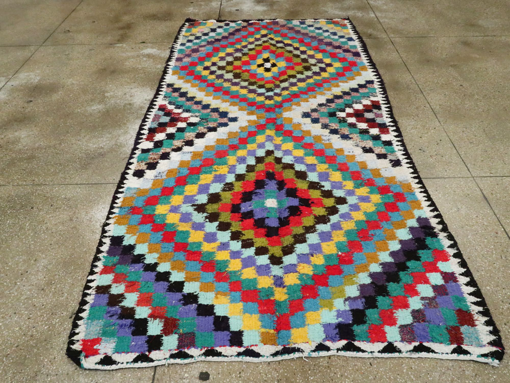 Vintage Persian Flatweave, No.26085 - Galerie Shabab