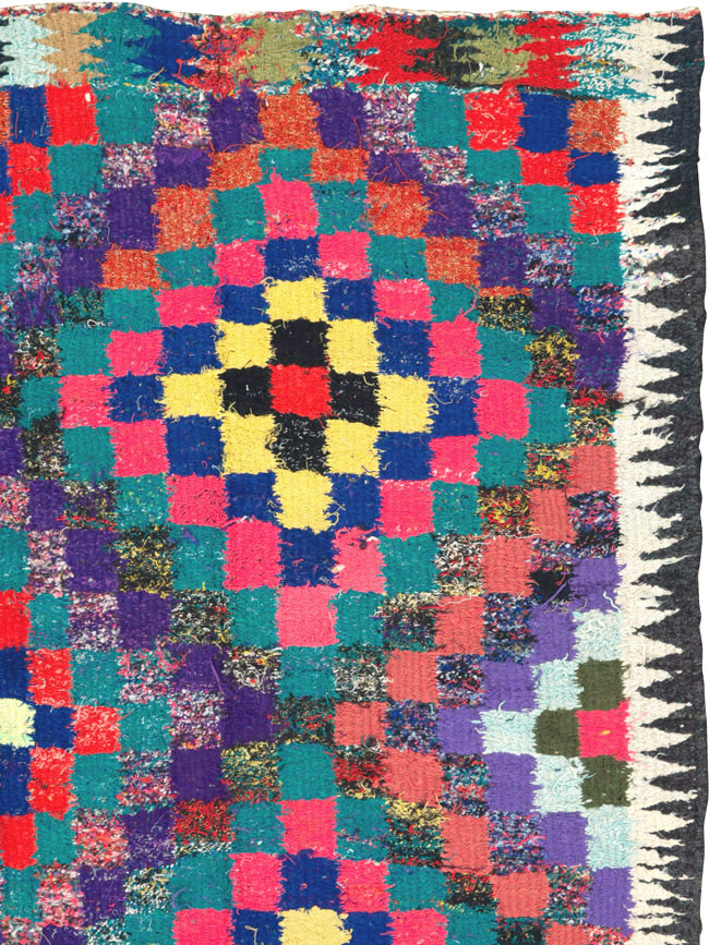 Vintage Persian Flatweave Kilim, No.26087 - Galerie Shabab