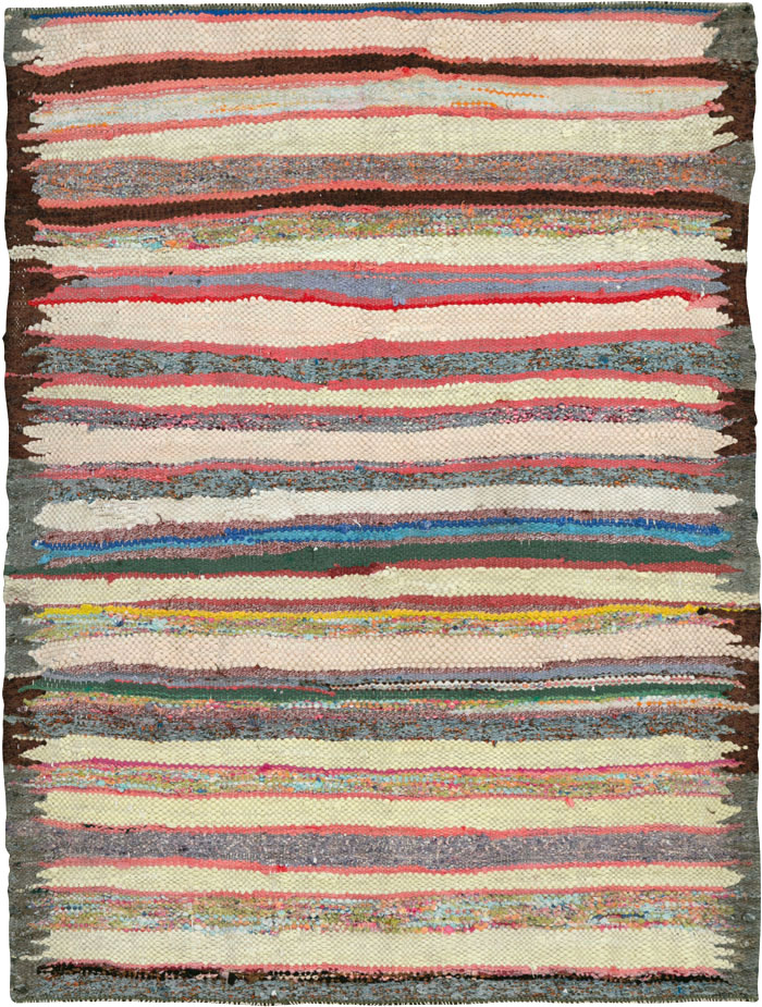 Vintage Persian Flatweave, No.26088 - Galerie Shabab