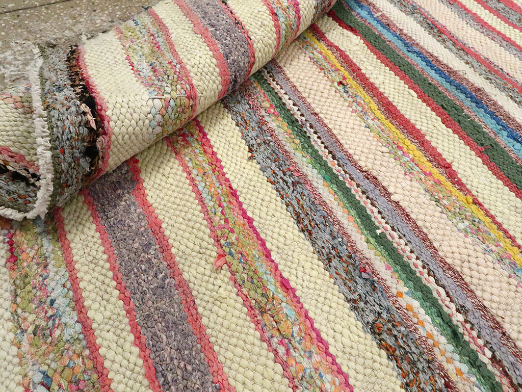 Vintage Persian Flatweave, No.26088 - Galerie Shabab