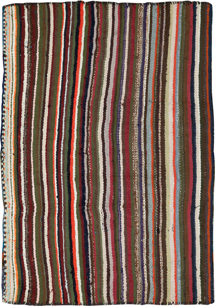 Vintage Persian Flatweave, No.26089 - Galerie Shabab