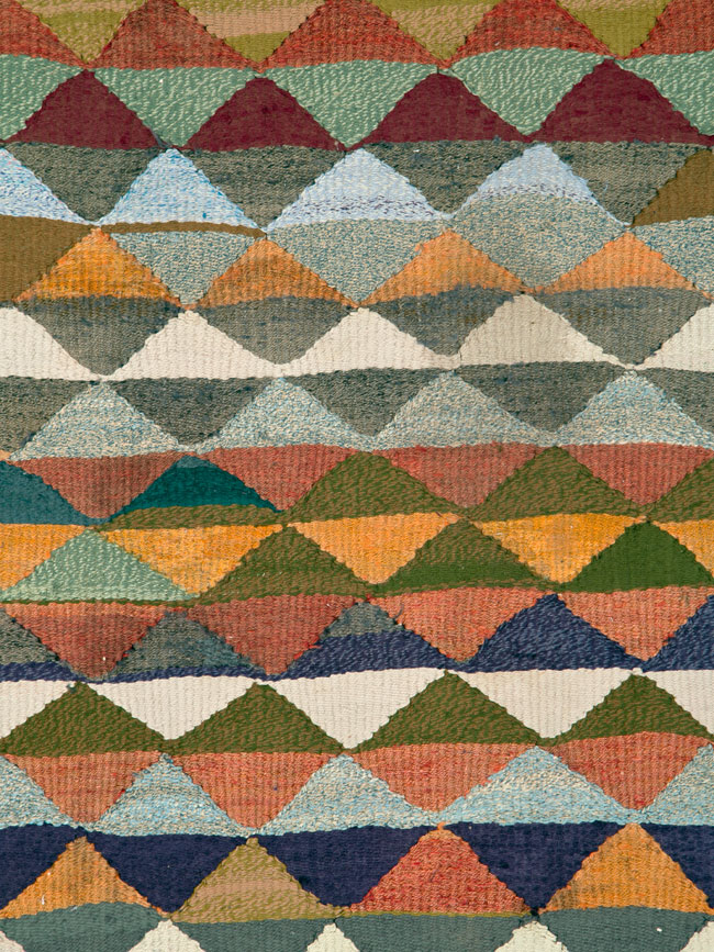 Vintage Persian Flatweave, No.26090 - Galerie Shabab