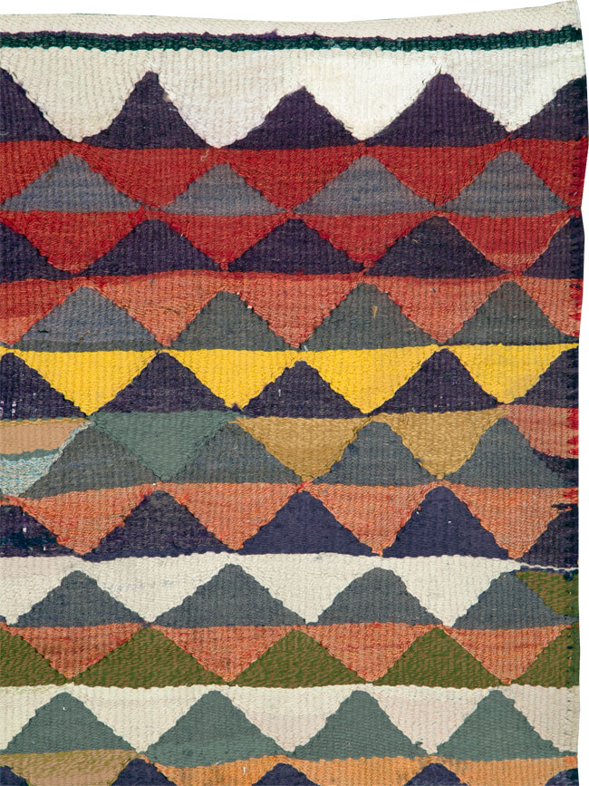 Vintage Persian Flatweave, No.26090 - Galerie Shabab