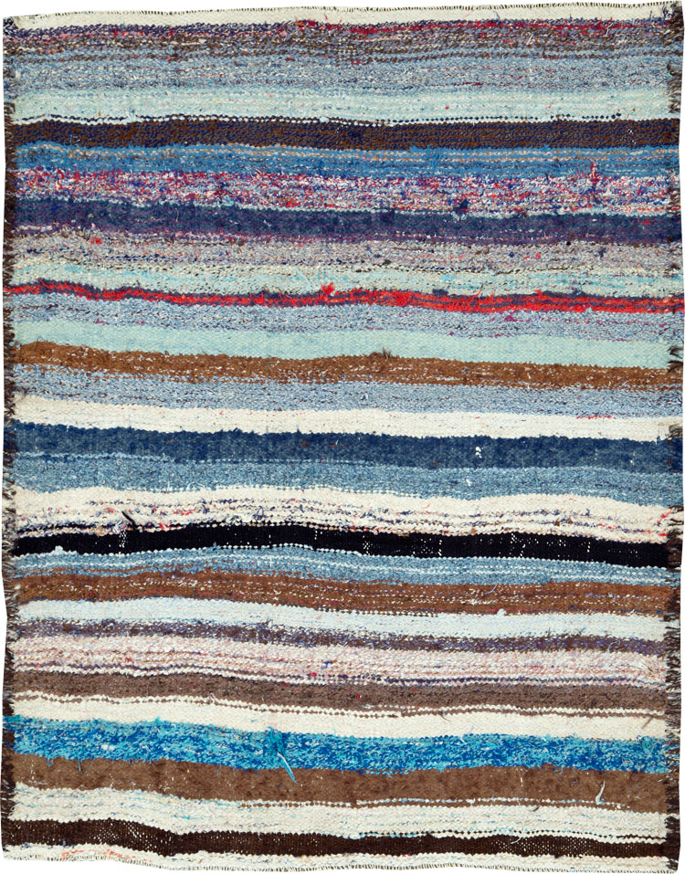 Vintage Persian Flatweave, No.26091 - Galerie Shabab