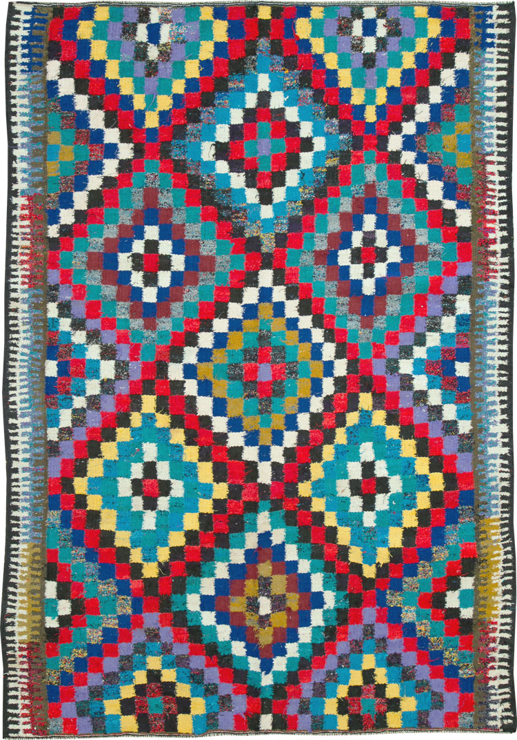 Vintage Persian Flatweave Kilim, No.26092 - Galerie Shabab