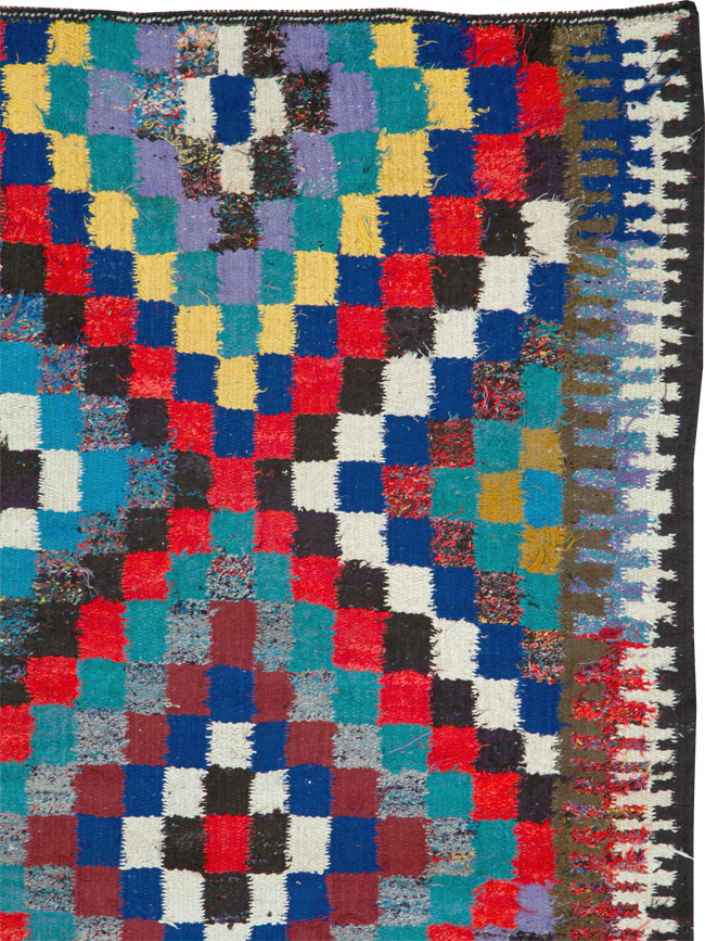 Vintage Persian Flatweave Kilim, No.26092 - Galerie Shabab