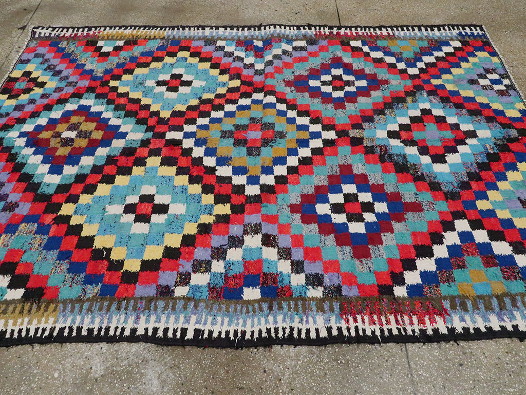 Vintage Persian Flatweave Kilim, No.26092 - Galerie Shabab