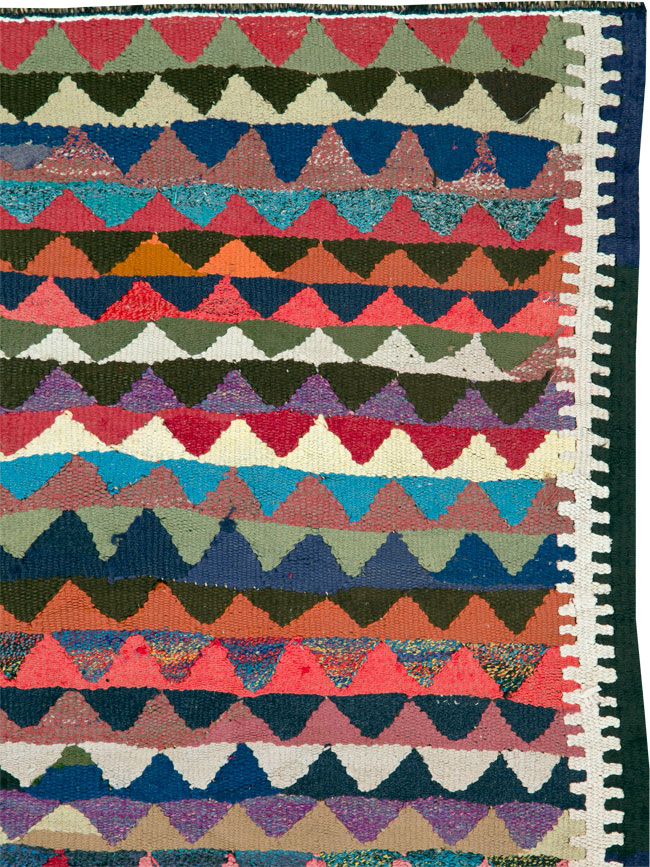 Vintage Persian Flatweave, No.26093 - Galerie Shabab