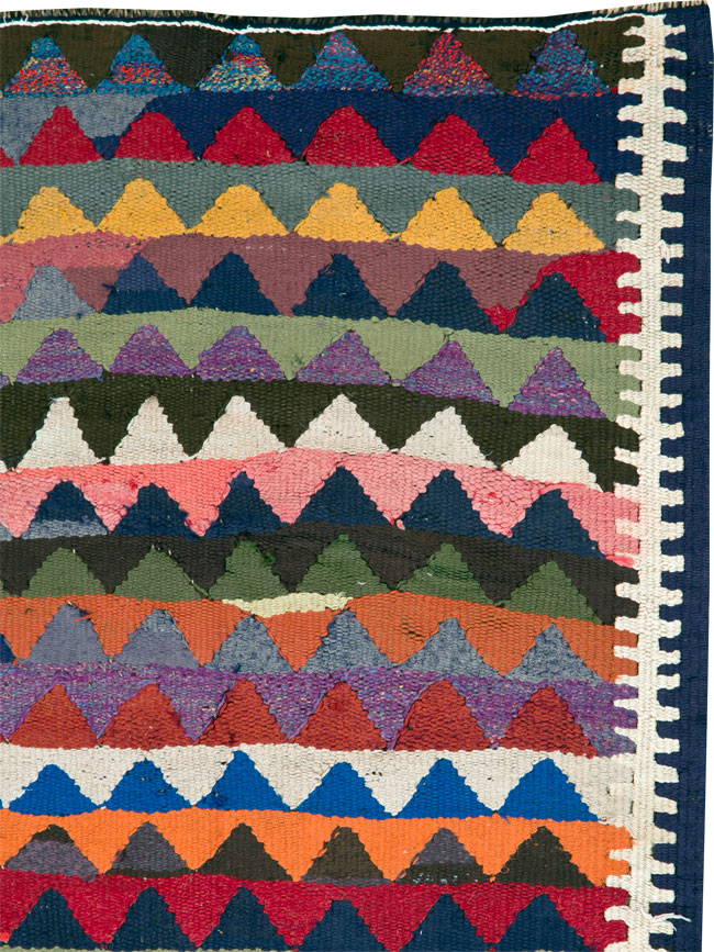 Vintage Persian Flatweave, No.26093 - Galerie Shabab