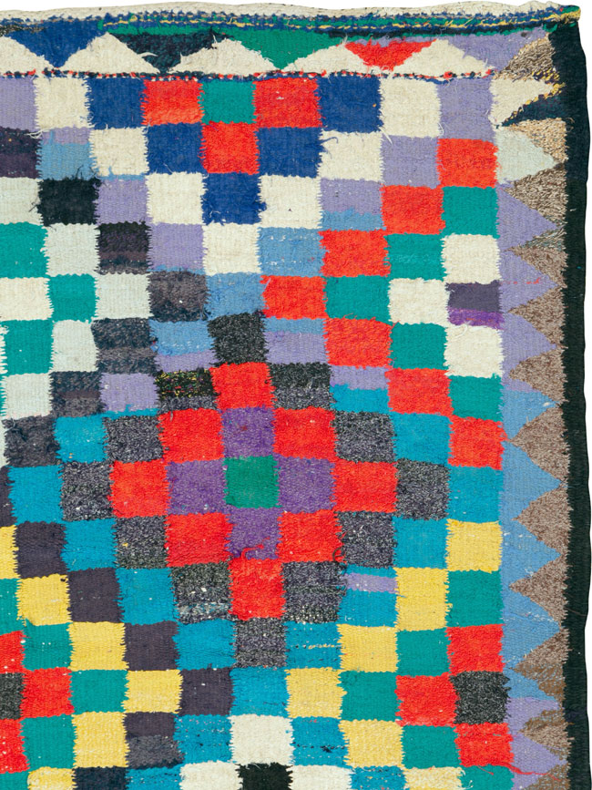 Vintage Persian Flatweave, No.26096 - Galerie Shabab