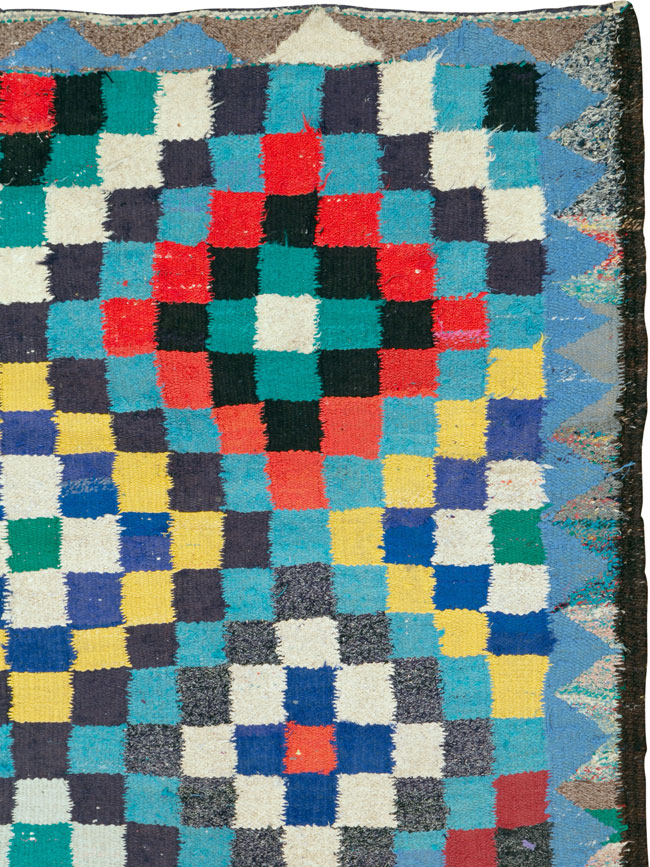 Vintage Persian Flatweave, No.26096 - Galerie Shabab