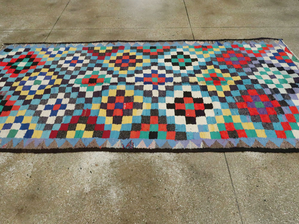 Vintage Persian Flatweave, No.26096 - Galerie Shabab