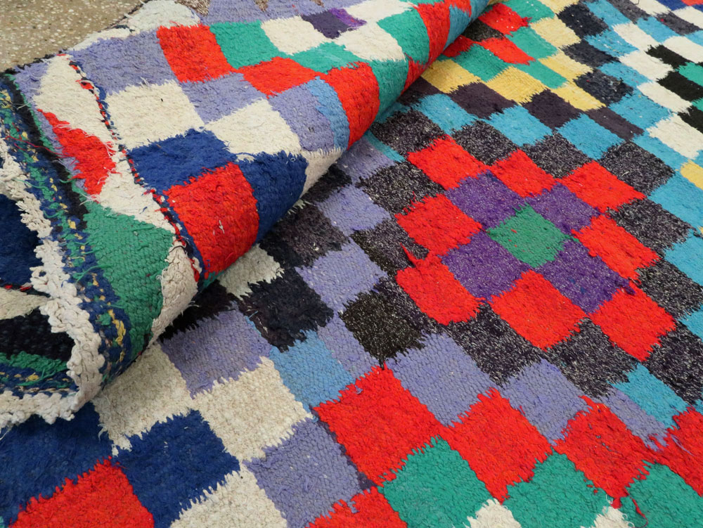 Vintage Persian Flatweave, No.26096 - Galerie Shabab