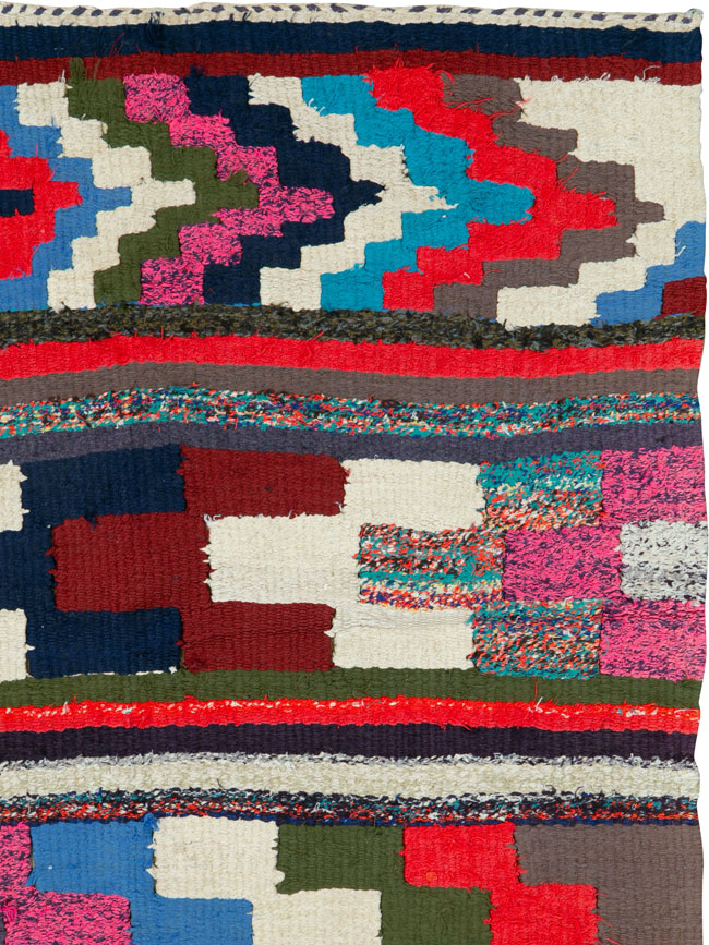 Vintage Persian Flatweave, No.26097 - Galerie Shabab