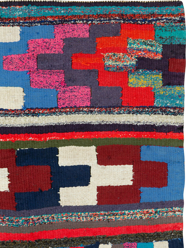 Vintage Persian Flatweave, No.26097 - Galerie Shabab