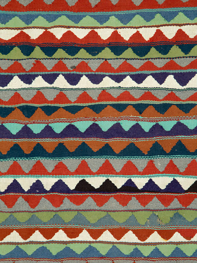 Vintage Persian Flatweave, No.26099 - Galerie Shabab