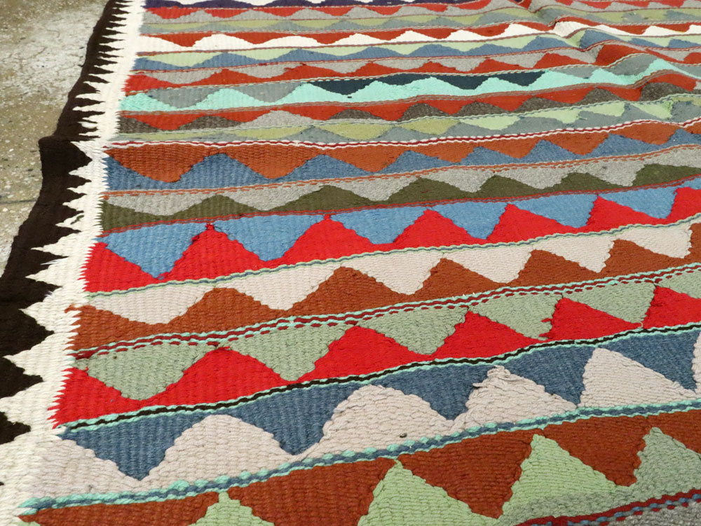 Vintage Persian Flatweave, No.26099 - Galerie Shabab