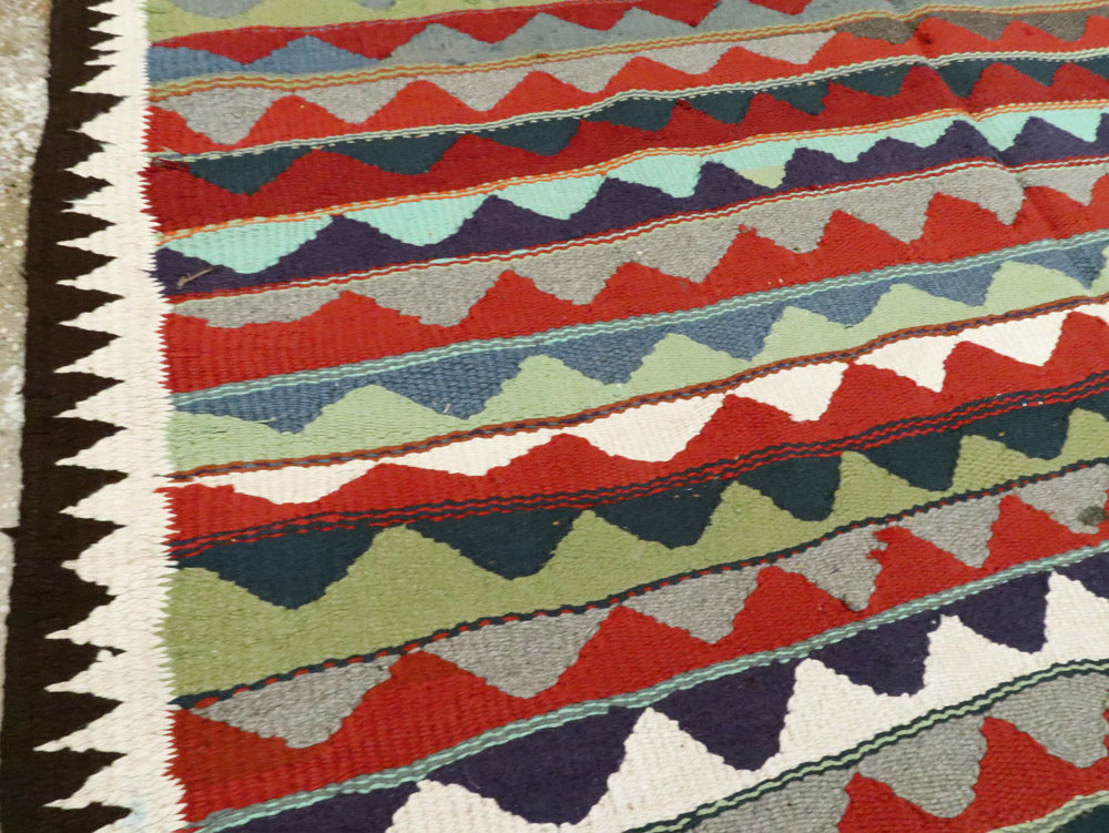 Vintage Persian Flatweave, No.26099 - Galerie Shabab