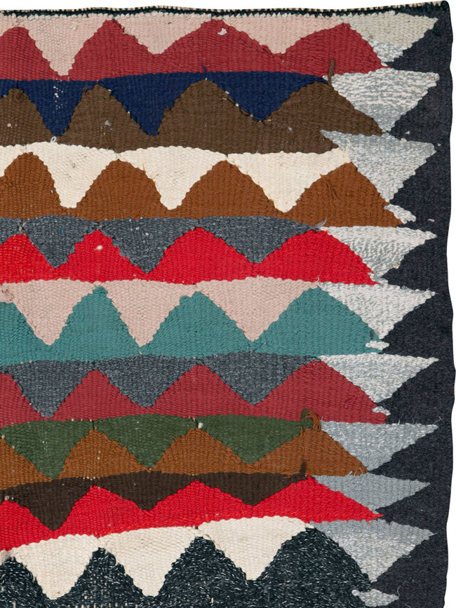 Vintage Persian Flatweave, No.26102 - Galerie Shabab