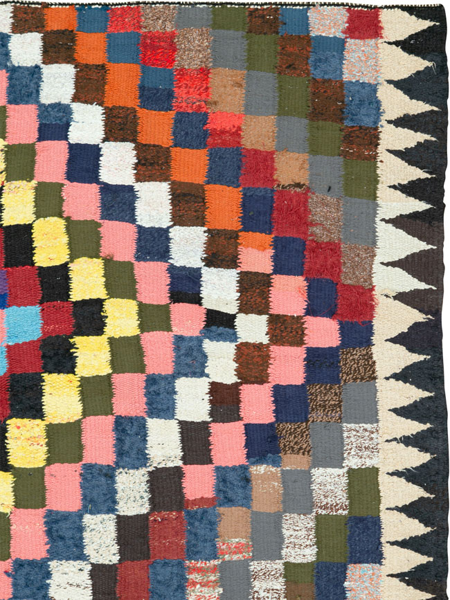 Vintage Persian Flatweave, No.26105 - Galerie Shabab