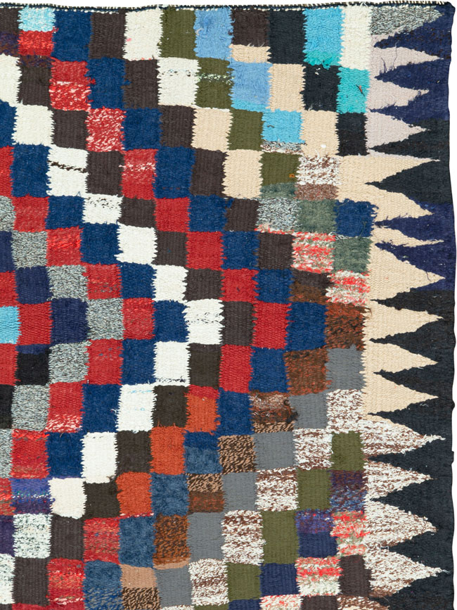 Vintage Persian Flatweave, No.26105 - Galerie Shabab