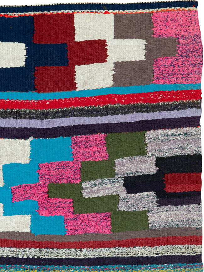Vintage Persian Flatweave, No.26106 - Galerie Shabab