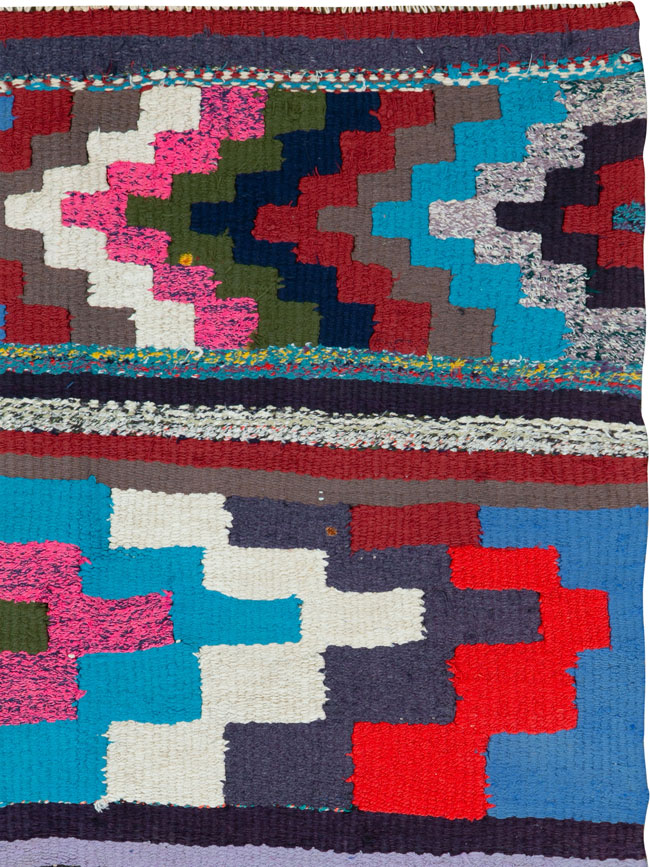 Vintage Persian Flatweave, No.26106 - Galerie Shabab