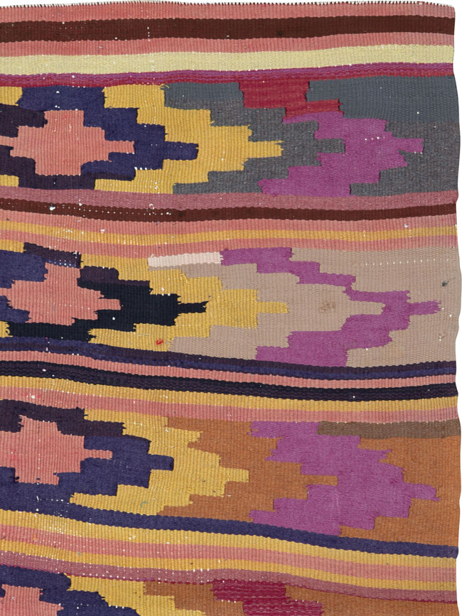 Vintage Persian Flatweave, No.26107 - Galerie Shabab