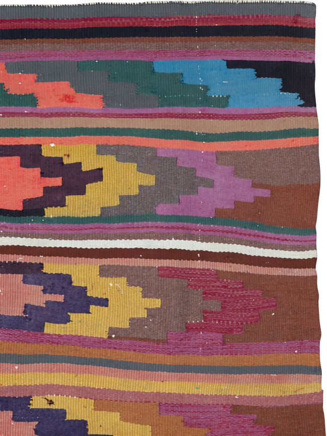 Vintage Persian Flatweave, No.26107 - Galerie Shabab