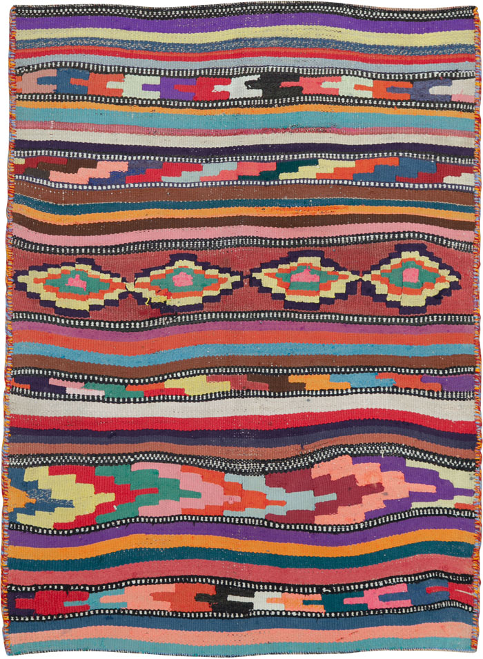 Vintage Persian Flatweave, No.26109 - Galerie Shabab