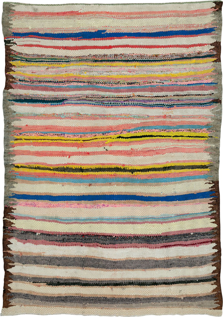 Vintage Persian Flatweave, No.26111 - Galerie Shabab