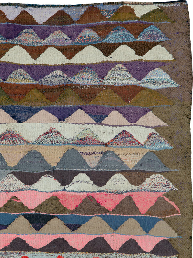 Vintage Persian Flatweave, No.26112 - Galerie Shabab