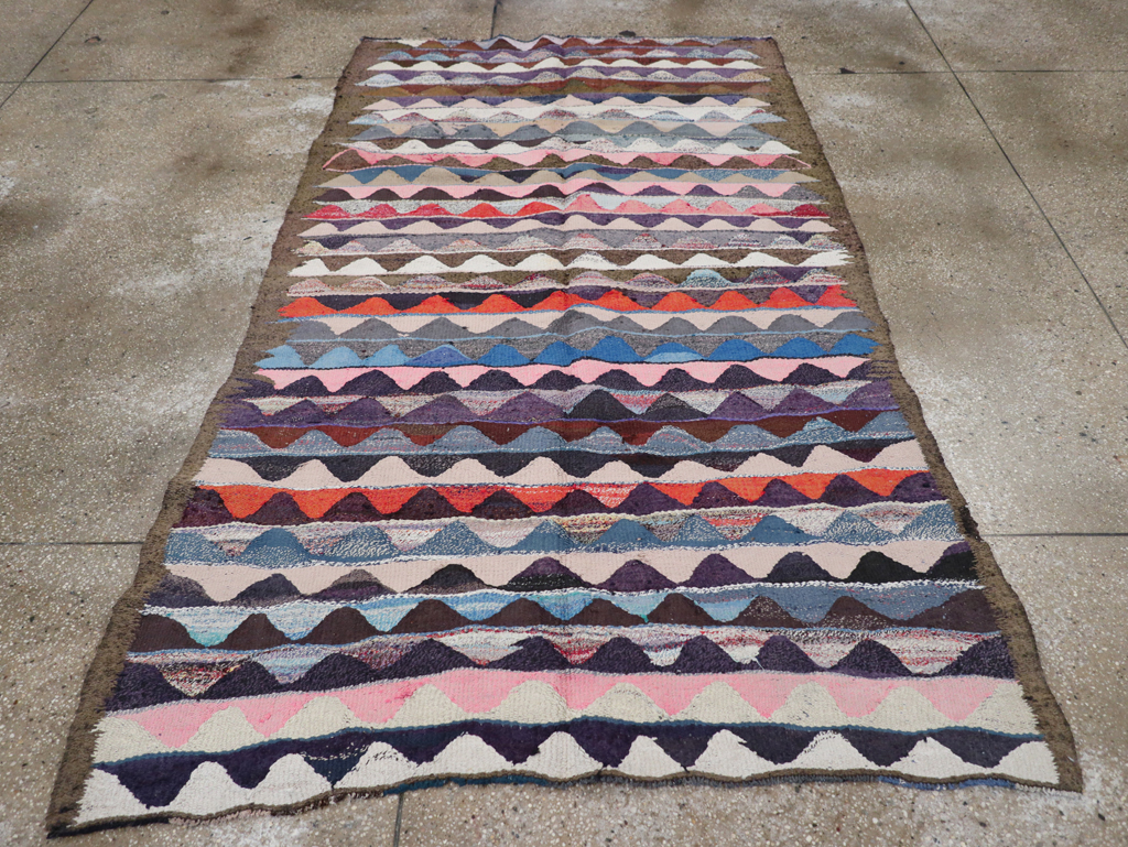Vintage Persian Flatweave, No.26112 - Galerie Shabab