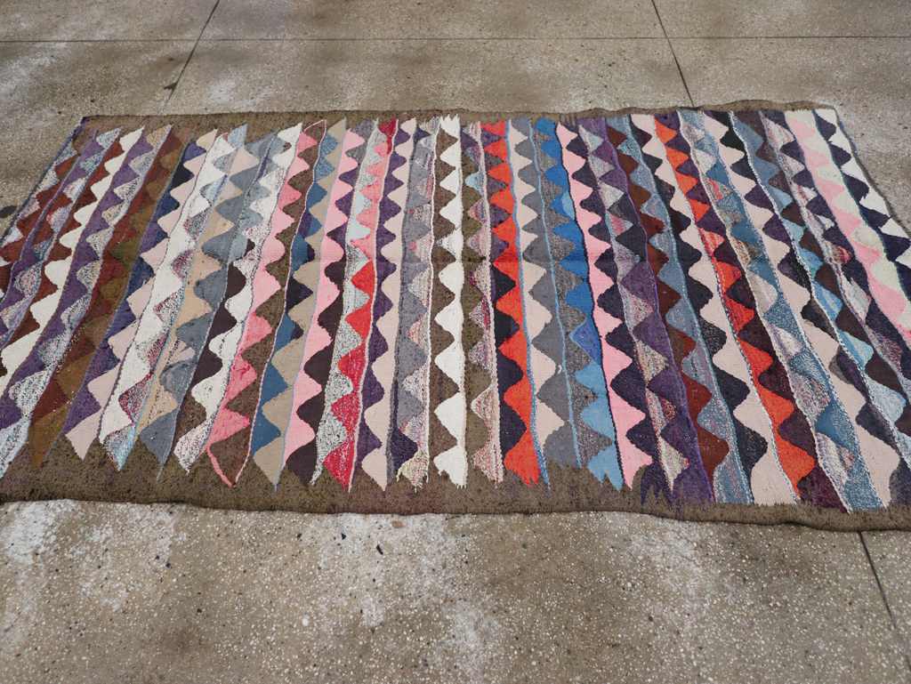 Vintage Persian Flatweave, No.26112 - Galerie Shabab